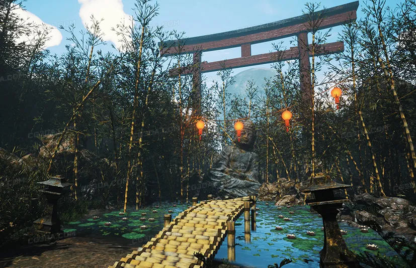 竹林-Bamboo grove