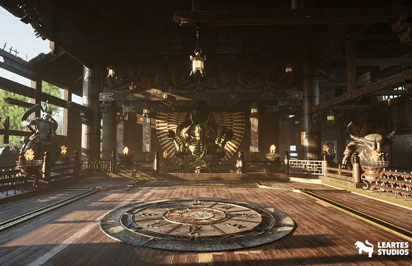 日本武士决斗场 - Fighting Stage Environment ( Fighting )