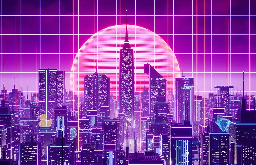 霓虹城市 - Neon City - Synthwave