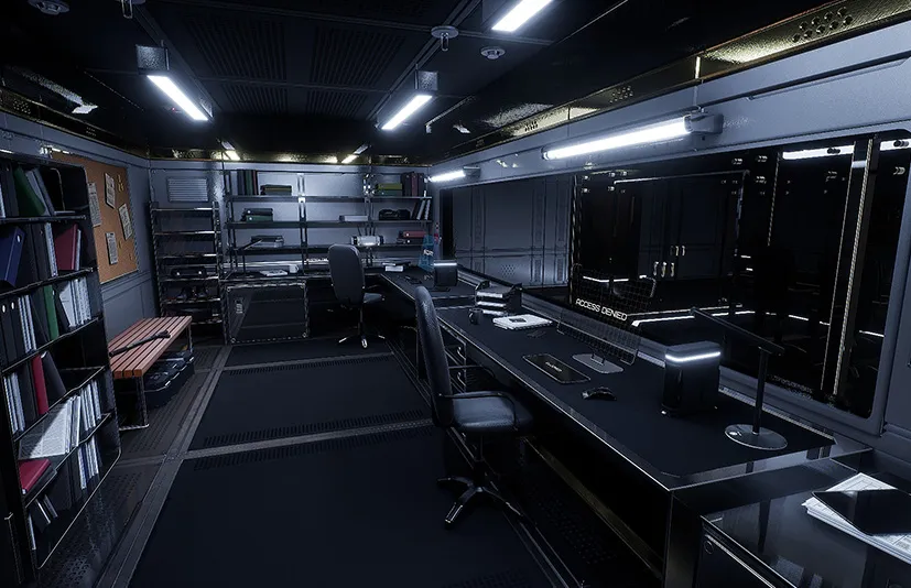 模块化科幻办公室 - Modular Sci Fi Office