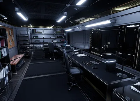 模块化科幻办公室 - Modular Sci Fi Office