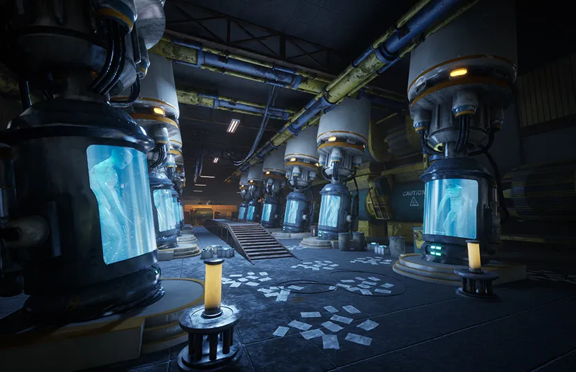 科幻地下设施 - Sci-fi Underground facility
