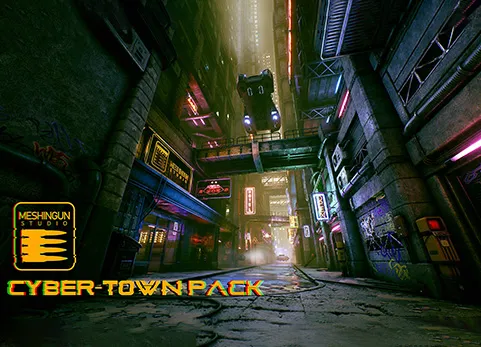赛博城镇 - Cyber-Town Pack