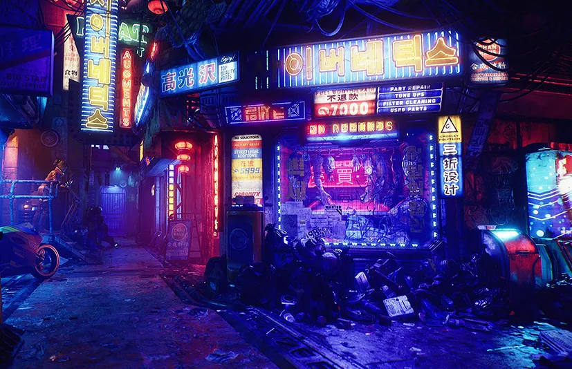 未来之城 - Butcher's Alley Palmetro Future City (Nanite + LP)