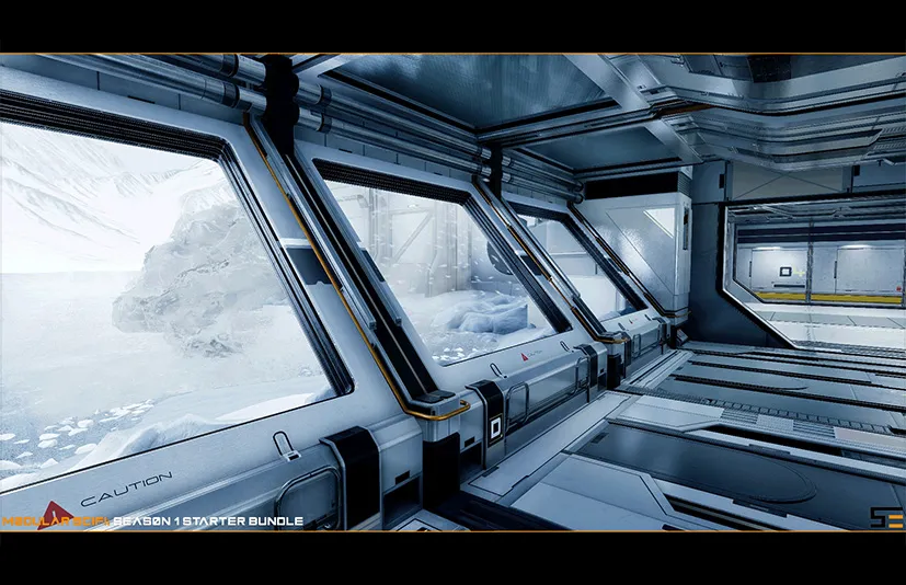 模块化科幻场景 - Modular SciFi Season 1 Starter Bundle