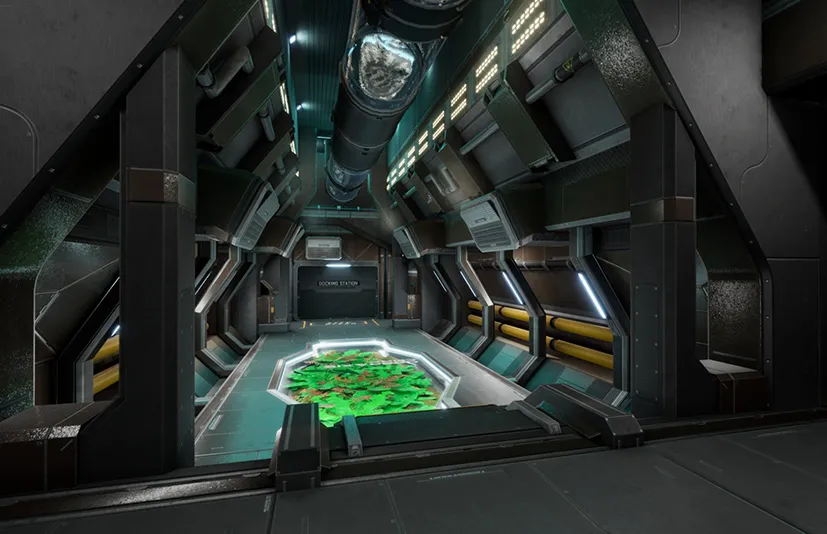 科幻实验室 - Sci-Fi Hydro Lab Modular Interior