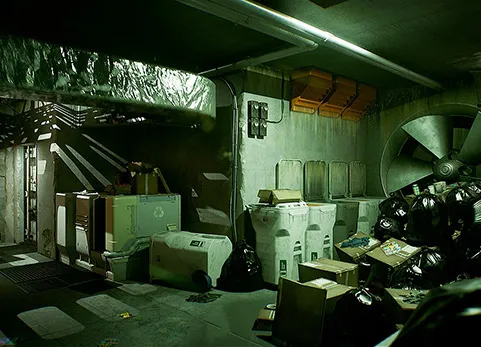 赛博朋克公寓大楼 - Cyberpunk Apartment Block