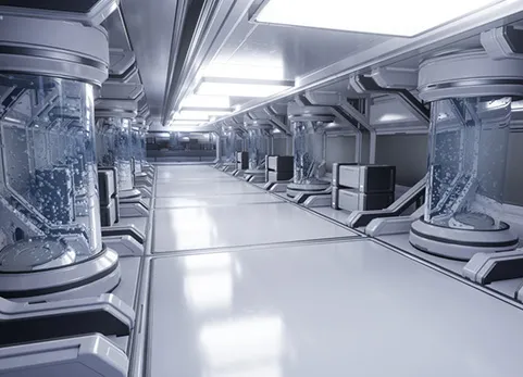 科幻内饰场景 - Sci-Fi Interior 04