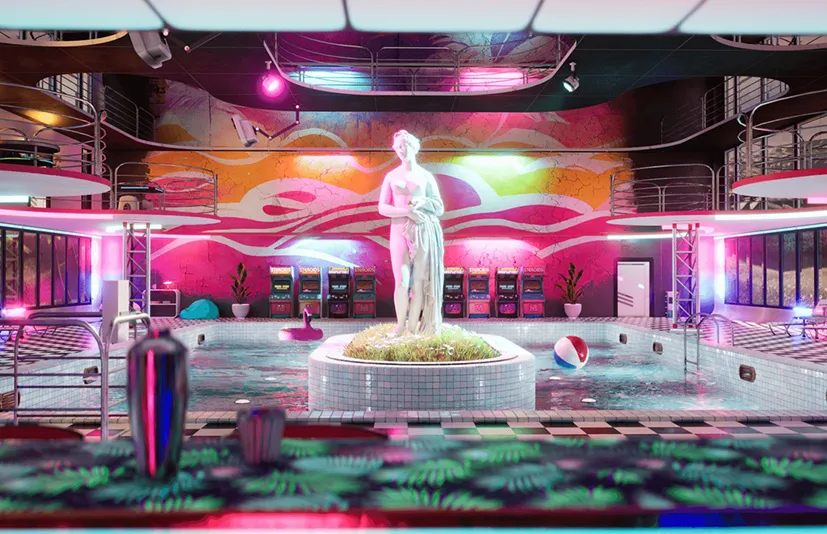 太空殖民地和科幻城 - Space Colony And Sci-Fi City