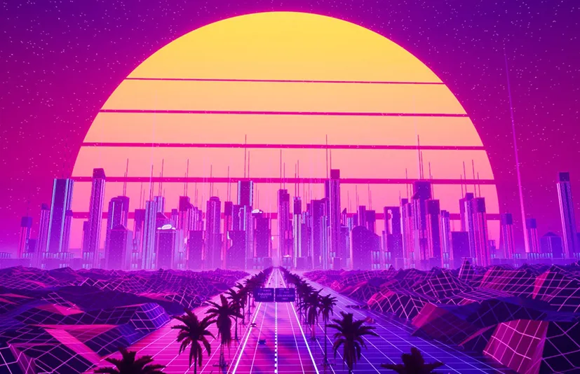 赛博朋克城市套件 - Synthwave City Kit