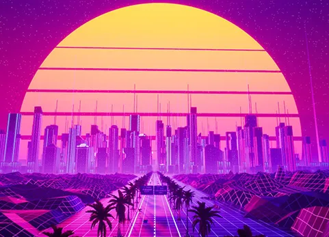 赛博朋克城市套件 - Synthwave City Kit