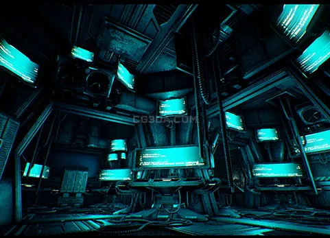 母舰服务区 - Mothership Service Rooms