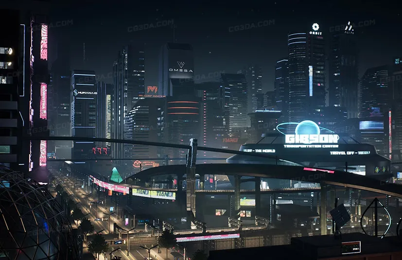 模块化赛博朋克巨型包-Cyberpunk Gigapack