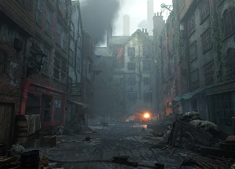 维多利亚时代的腐朽小巷 - Victorian Decayed Alley Environment