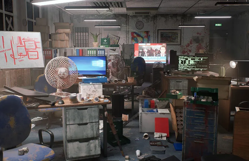 后世界末日办公室 - Post apocalyptic office