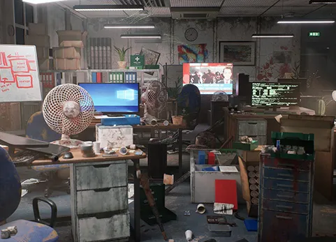 后世界末日办公室 - Post apocalyptic office