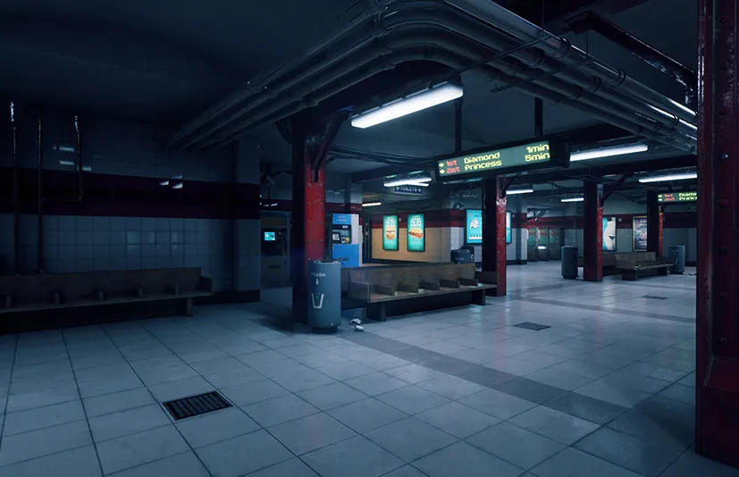 地铁站模块包 - Metro Station Modular Kit