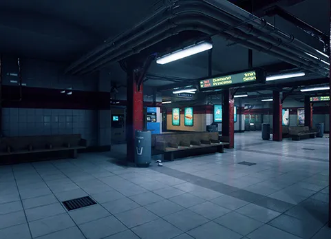 地铁站模块包 - Metro Station Modular Kit