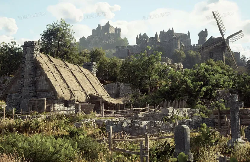 中世纪环境包-Modular Medieval Environment