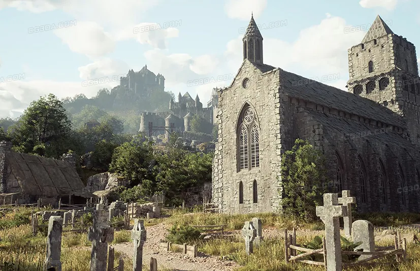 中世纪环境包-Modular Medieval Environment