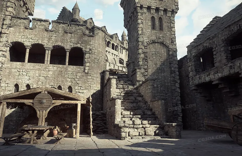 中世纪环境包-Modular Medieval Environment