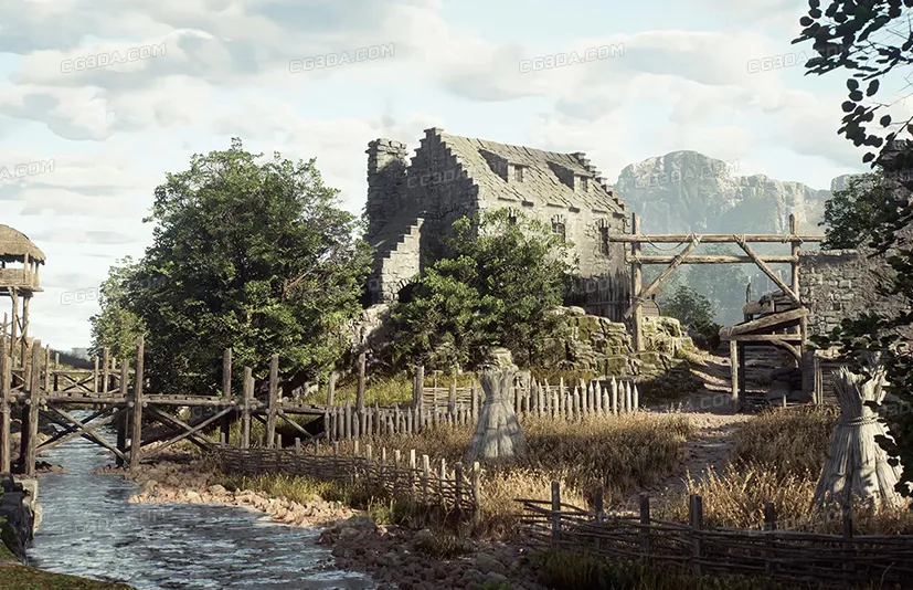 中世纪环境包-Modular Medieval Environment