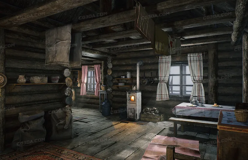 小木屋 - Log Cabin