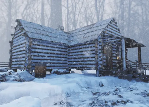 小木屋 - Log Cabin