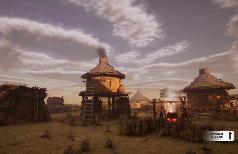 非洲村庄-African Village