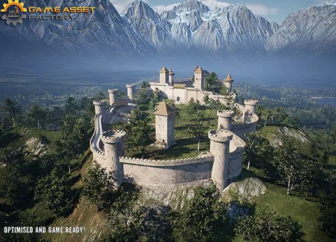 中世纪城堡 - Medieval Castle Modular Vol 1