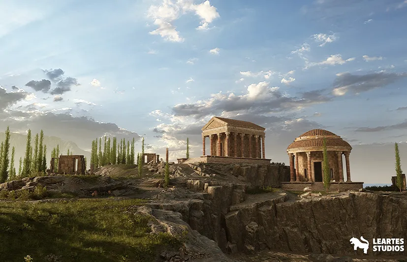 罗马神庙遗址 - Roman Temple Ruins