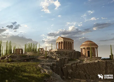 罗马神庙遗址 - Roman Temple Ruins