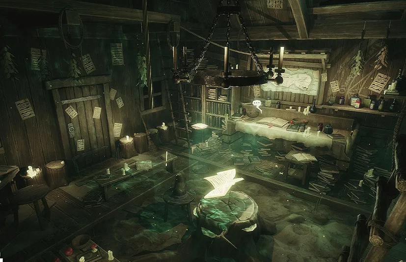 魔幻魔法小屋 - Unreal Cabin Environment