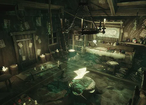 魔幻魔法小屋 - Unreal Cabin Environment