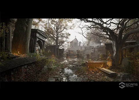 公墓 - 被遗忘的墓地 - [SCANS] Cemetery - Forgotten Churchyard