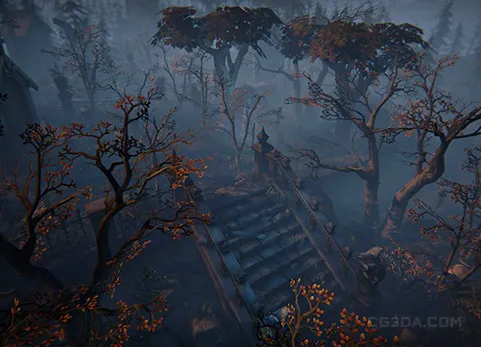 墓地 - Top-Down Graveyard