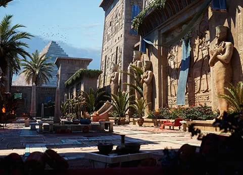 AAA级高质量古埃及神庙超级包 - Pharaoh's Legacy: Egyptian Temple Megapack