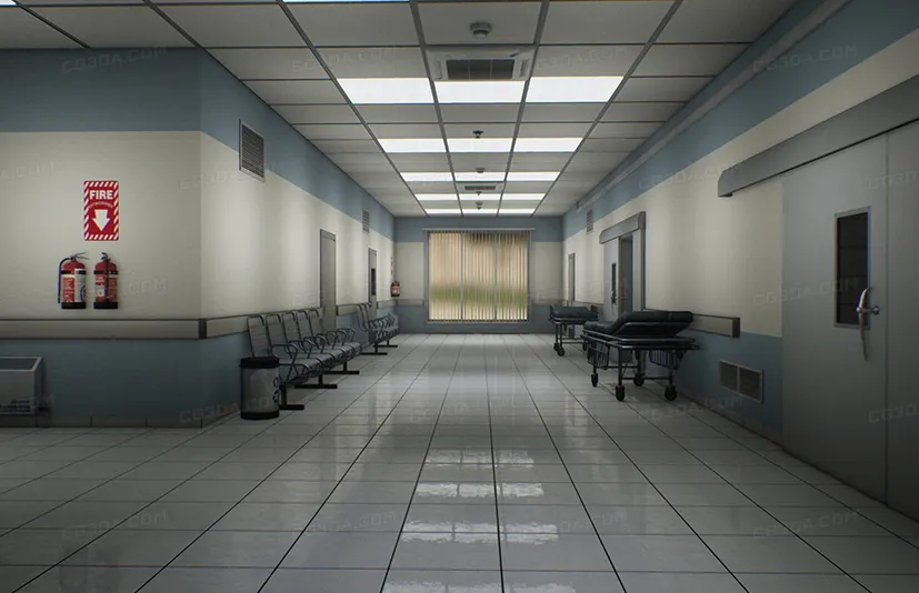 医院-Modular corridors and rooms (clinic)