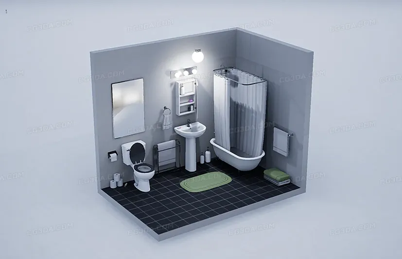 浴室系列 - Bathroom Pack Series 1