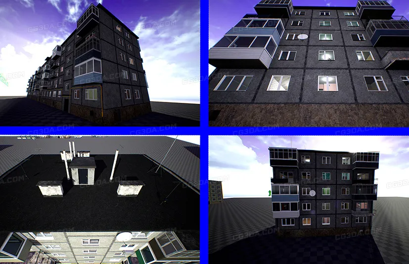 室内和外部建筑 - Building Interior and Exterior