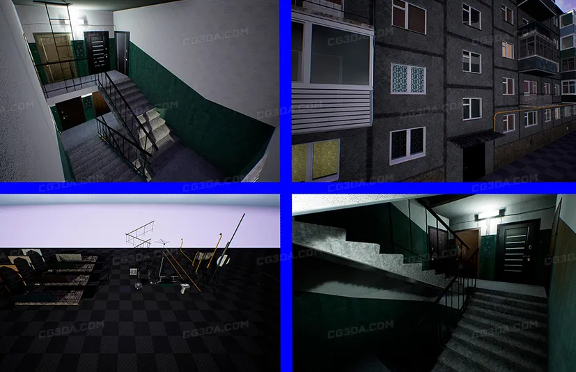 室内和外部建筑 - Building Interior and Exterior