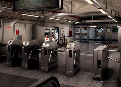 CCA地铁总站 - CCA Subway Train Terminal