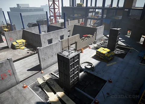 模块化摩天大楼 - Skyscraper Modular FPS Map