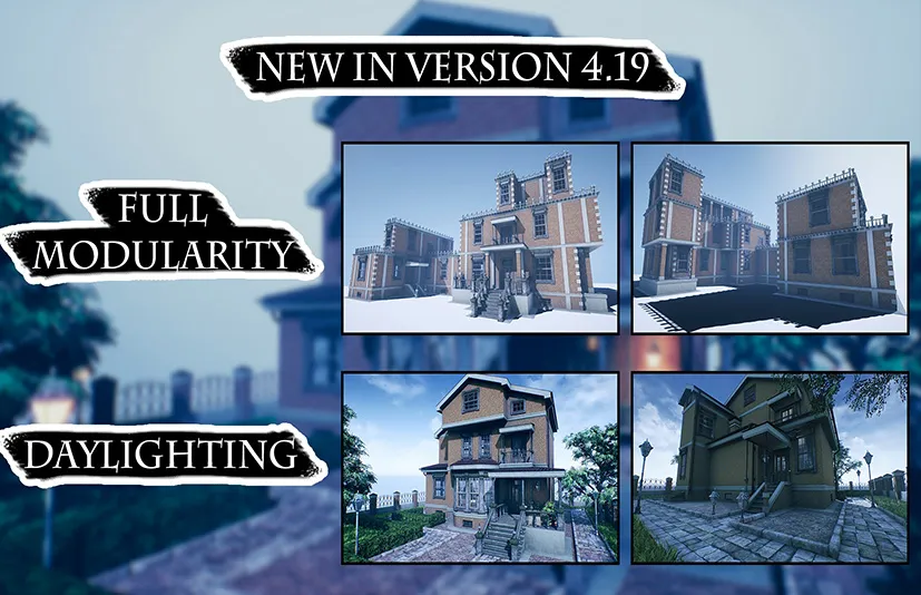维多利亚房屋 - Victorian House (Only Exterior)