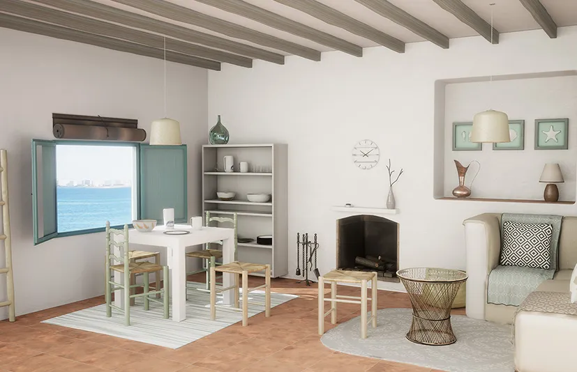 地中海乡村风格室内设计 - Mediterranean Rustic Interior