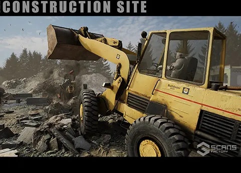 施工现场：装载机 - [SCANS] Construction Site: Loader