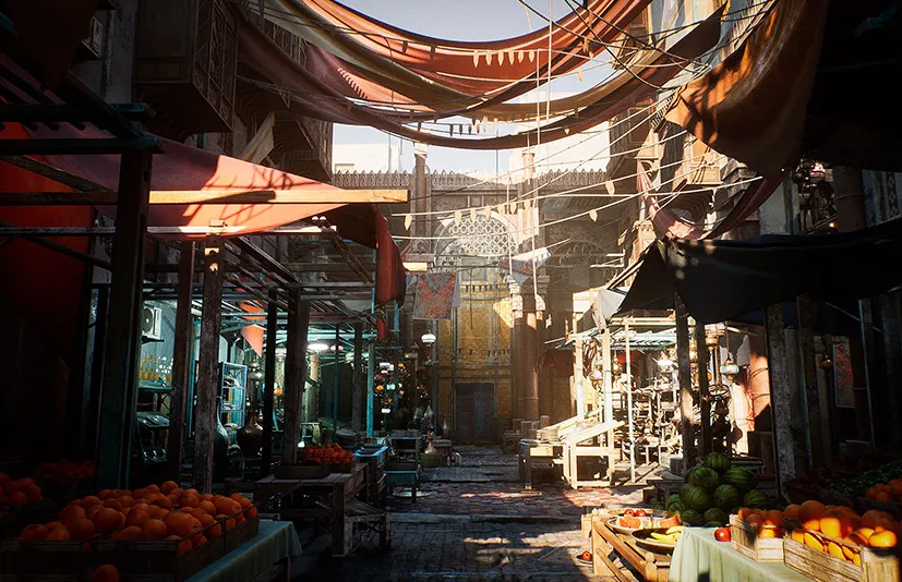 市场街环境套件 - Market Street Environment Kit
