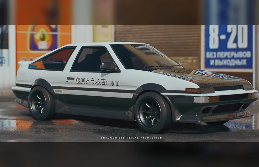 汽车视觉效果 - Automotive Visuals (Hybrid Rendering)