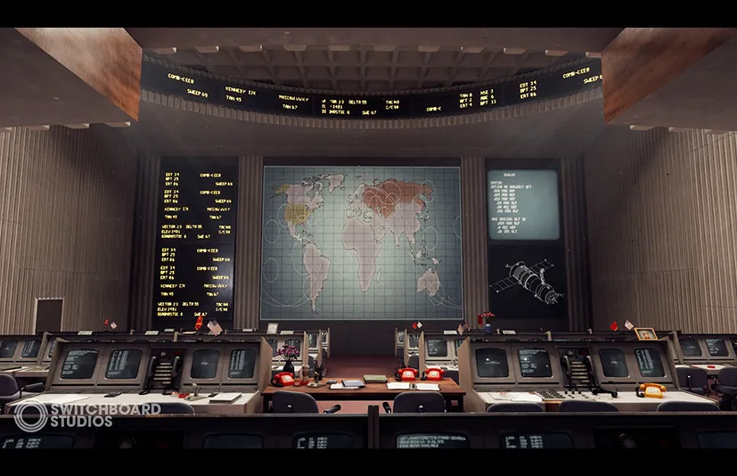 航天发射指挥中心 - Space Launch Ground Control Command Center
