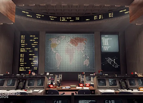 航天发射指挥中心 - Space Launch Ground Control Command Center